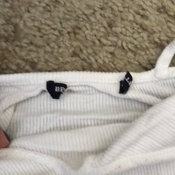 White brandy crop top - Picture 2 of 2